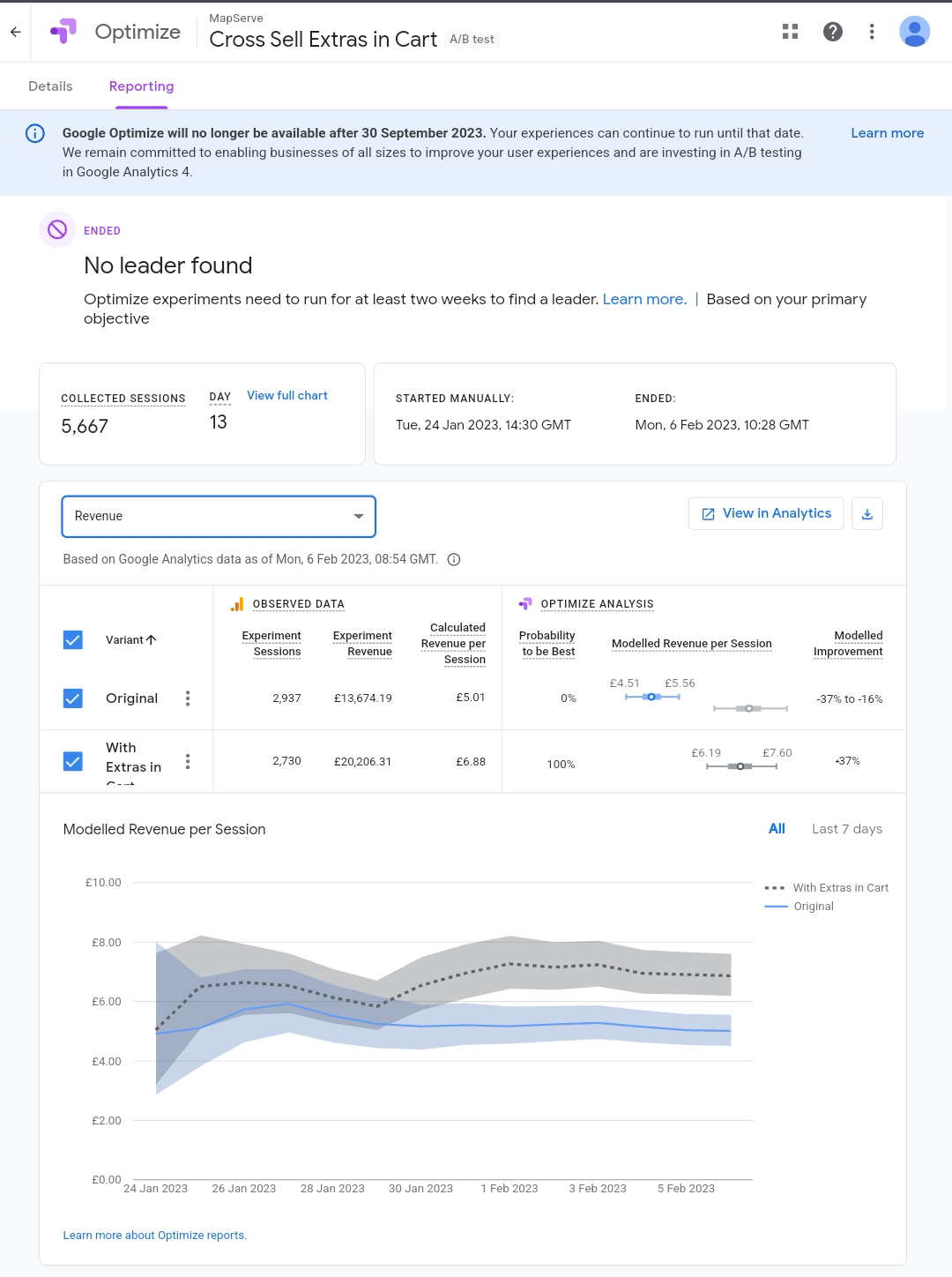 Mapserve.co.uk webpage